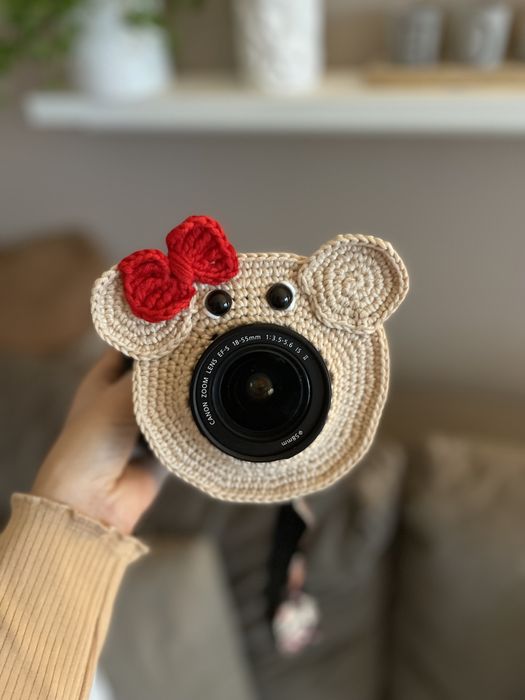 Rozweselacz nakładka  na obiektyw aparat handmade