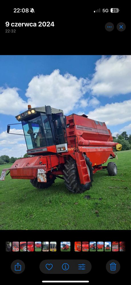 Massey Ferguson 34 MF 34 kombajn zbożowy