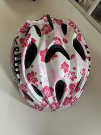 Kask rowerowy Kellys Buggie Biały Flower