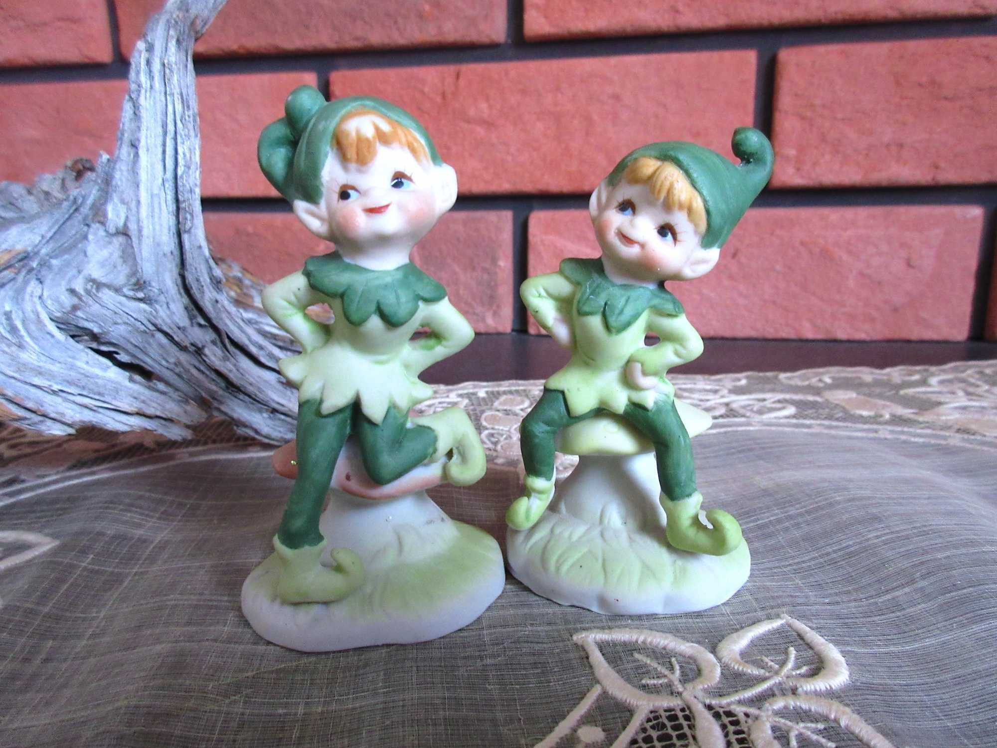 Figurki ceramiczne Elfy