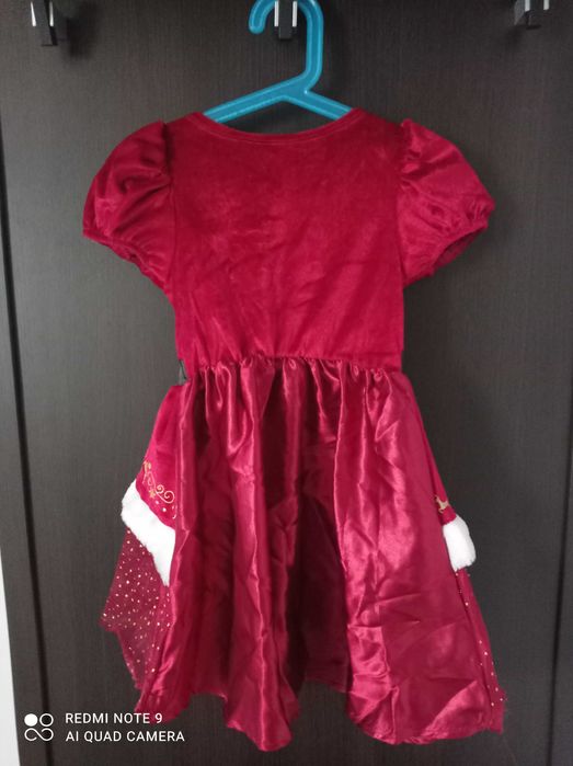 Mikołaj Boże Narodzenie strój przebranie rozm. 3-4 lat