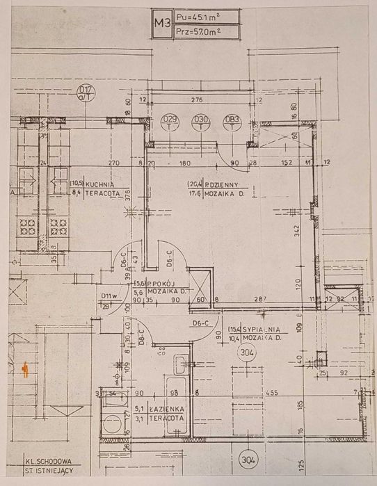 Sprzedam mieszkanie M3 na osiedlu ul. Słowackiego, Cyców