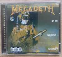 CD Megadeth  "So Far, So Good... So What!" Made in USA