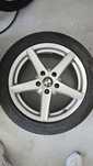 Alu felgi 17  5x120 z oponami zimowymi Bmw