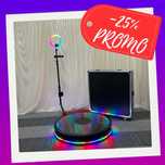 Fotobudka 360, LED SZKLANA, 100 CM NOWA