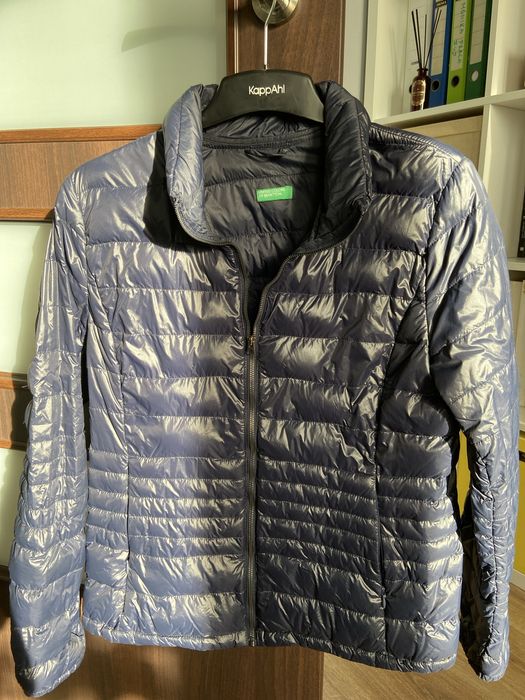 Kurtka Benetton puchowa przejściowa m