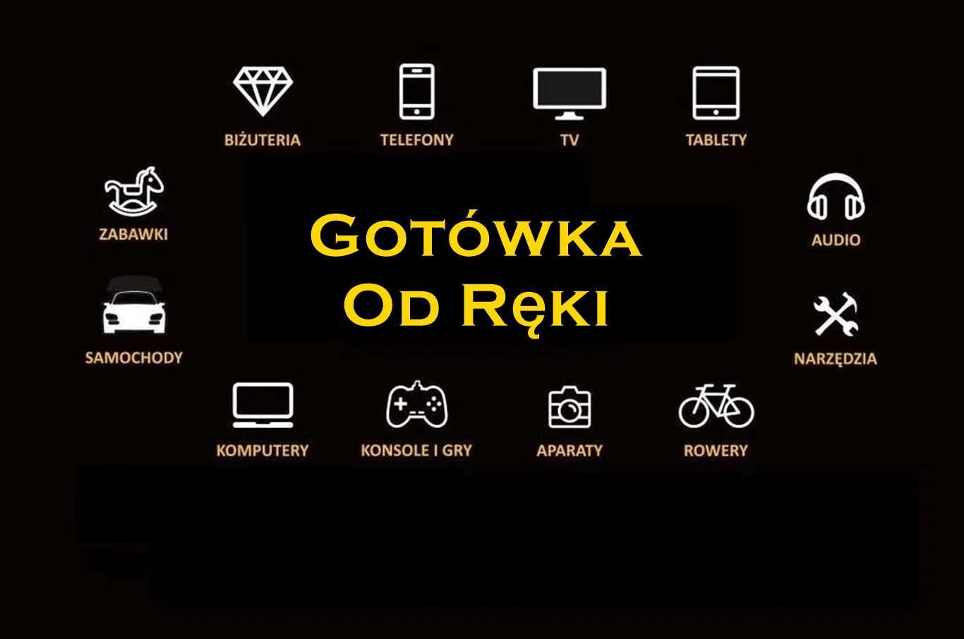 Komis Gotówka Konsola Gry PS4 Rower Złoto Srebro Laptop Telefon Tablet