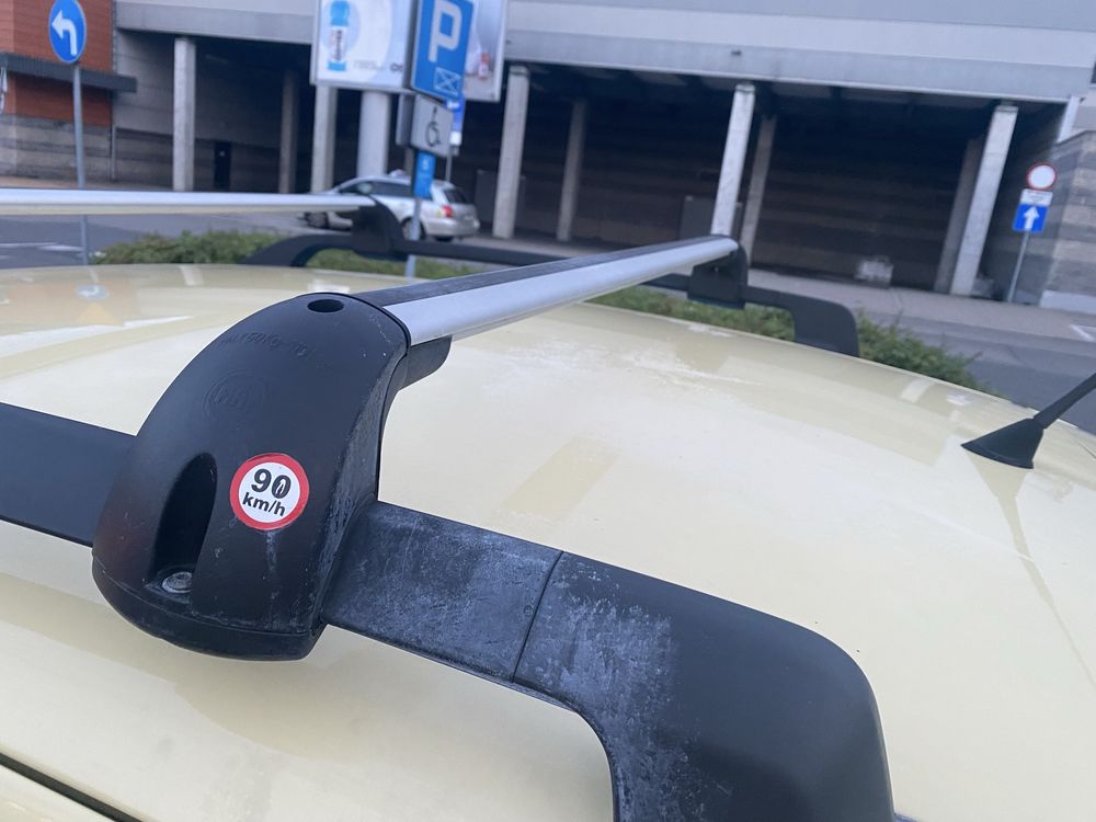 Bagażnik dachowy/poprzeczki relingów Fiat Panda