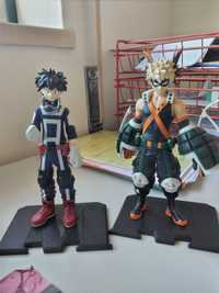 Figuras de Boku no Hero Bakugo e Deku