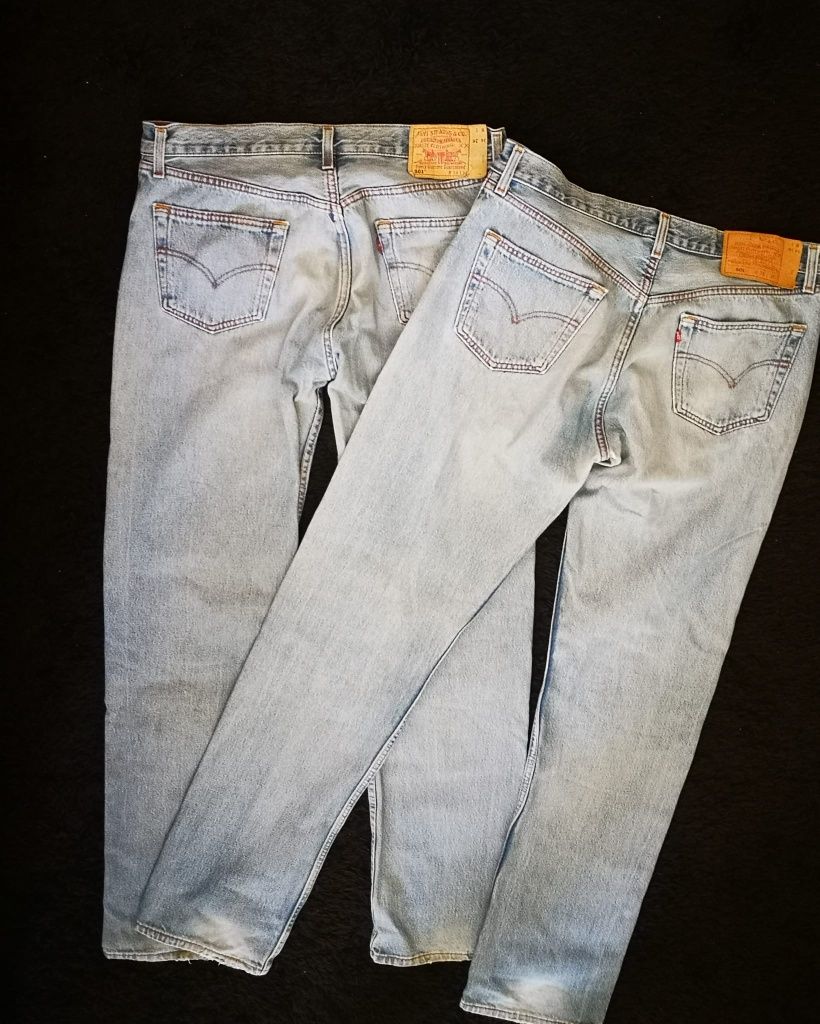 2x Calças Levi's 501 homem originais