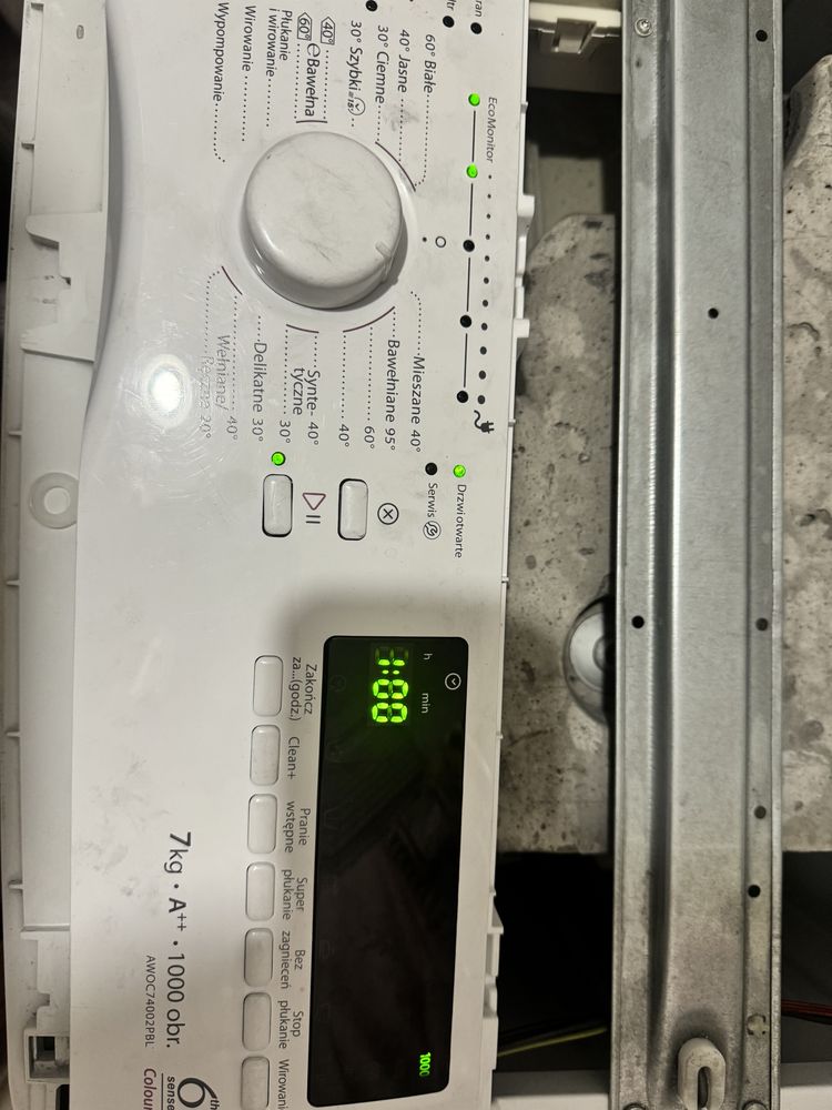 Programator pralka Whirlpool AWOC74002PBL