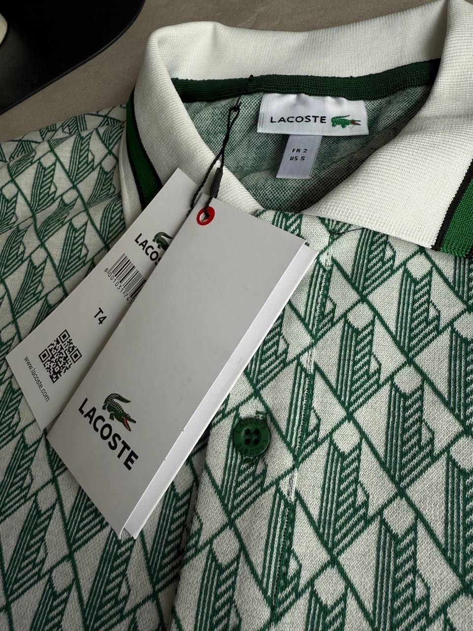 Dres Lacoste Monogram Light Green