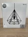 Lampa Byron nowoczesna czarna