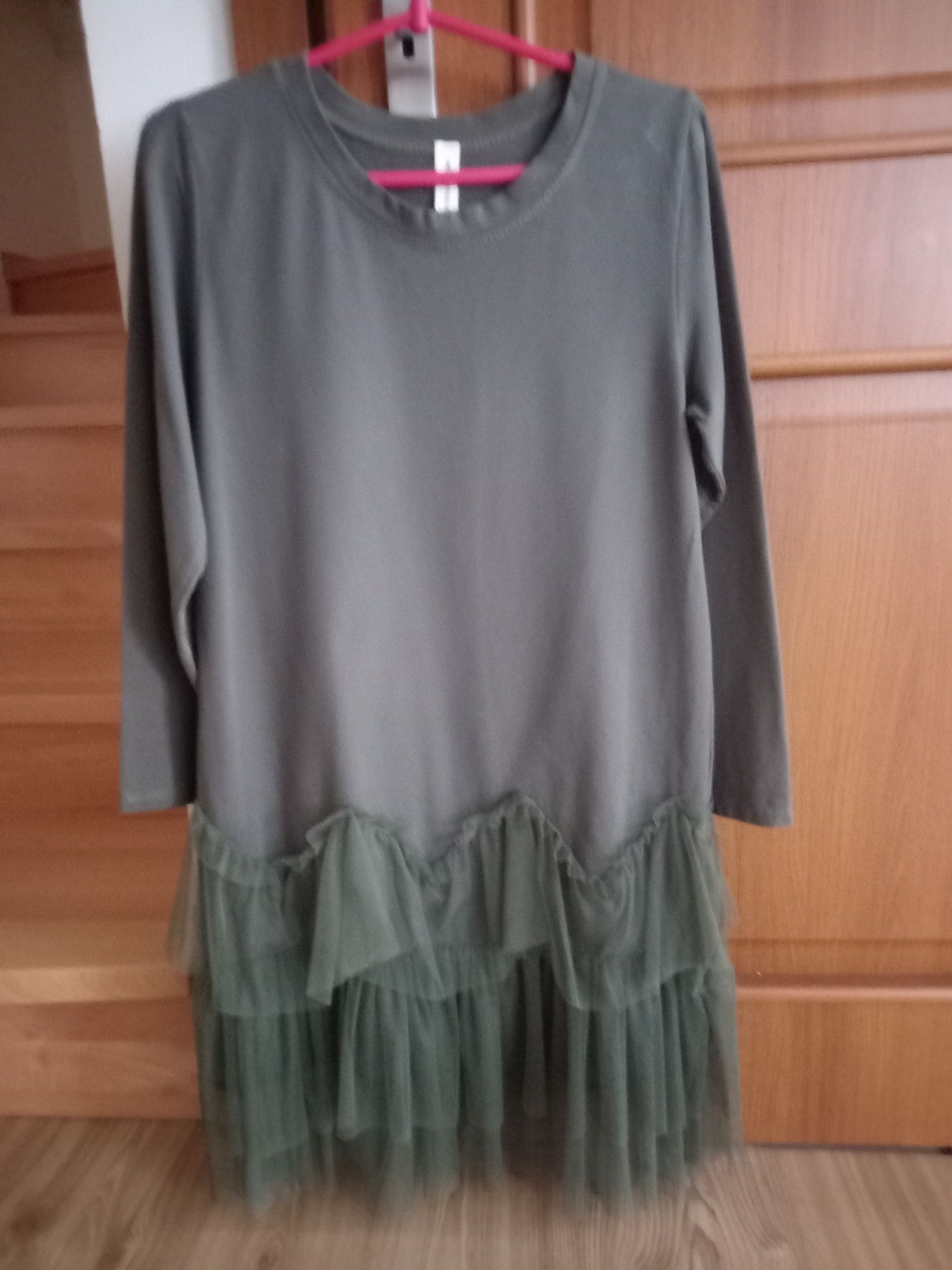 Sukienka damska new collection khaki r.40