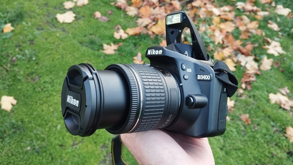Nikon D3400+Bluetooth Как новый+Сумка зеркалка зеркальный фотоаппарат