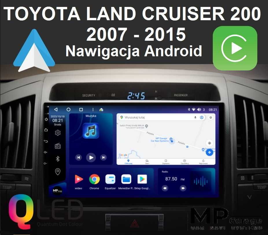 Nawigacja TOYOTA LAND CRUISER 11 200 CarPlay AndroidAuto Qled