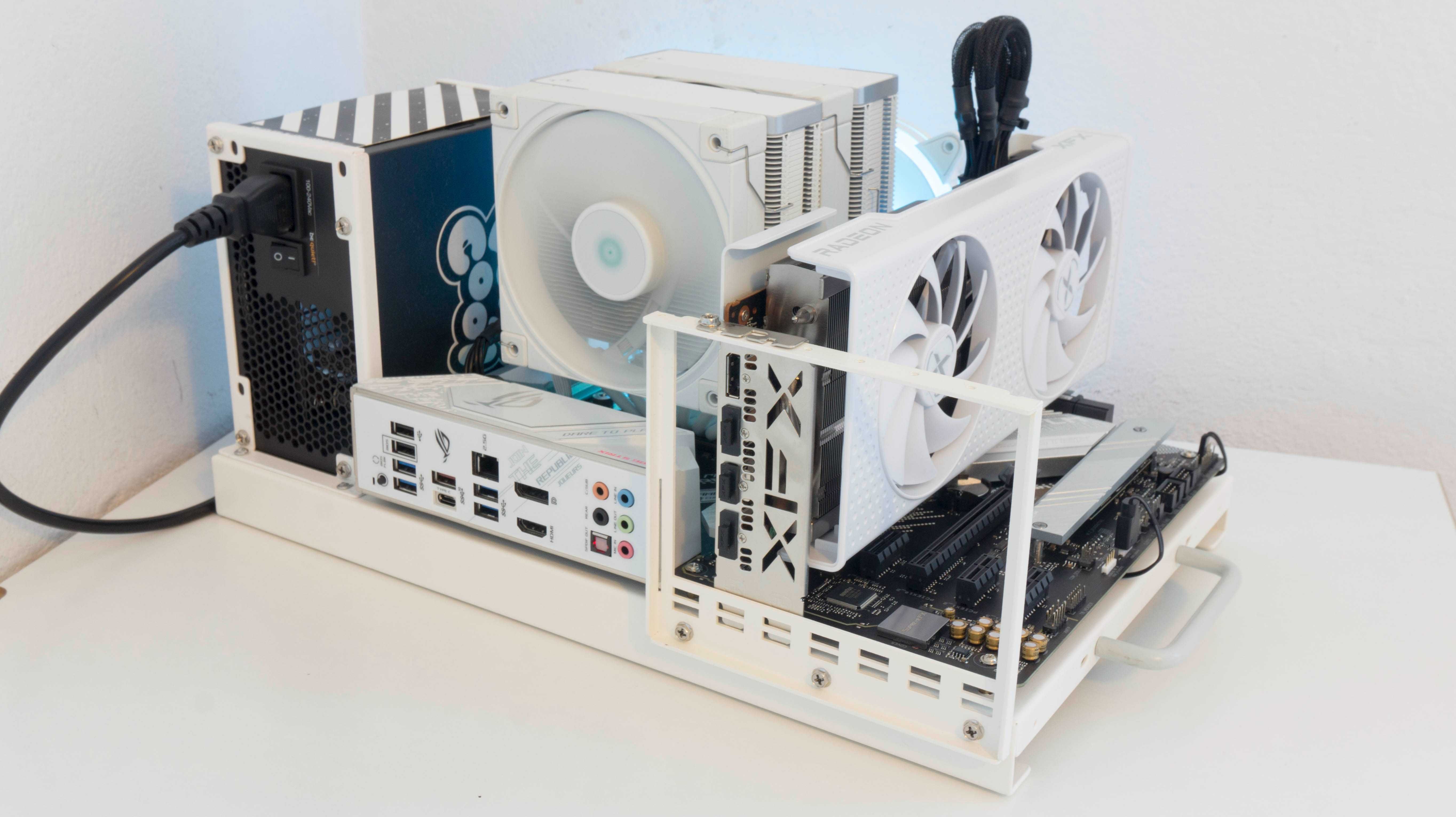 Komputer gamingowy rx6750xt 12GB | ryzen 9 5900x biały
