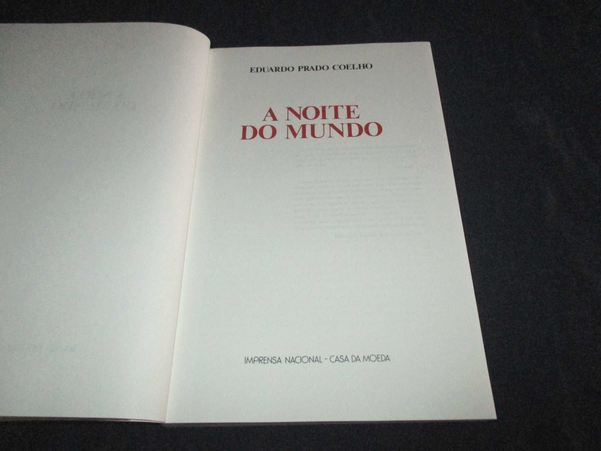 Livro A Noite do Mundo Eduardo Prado Coelho