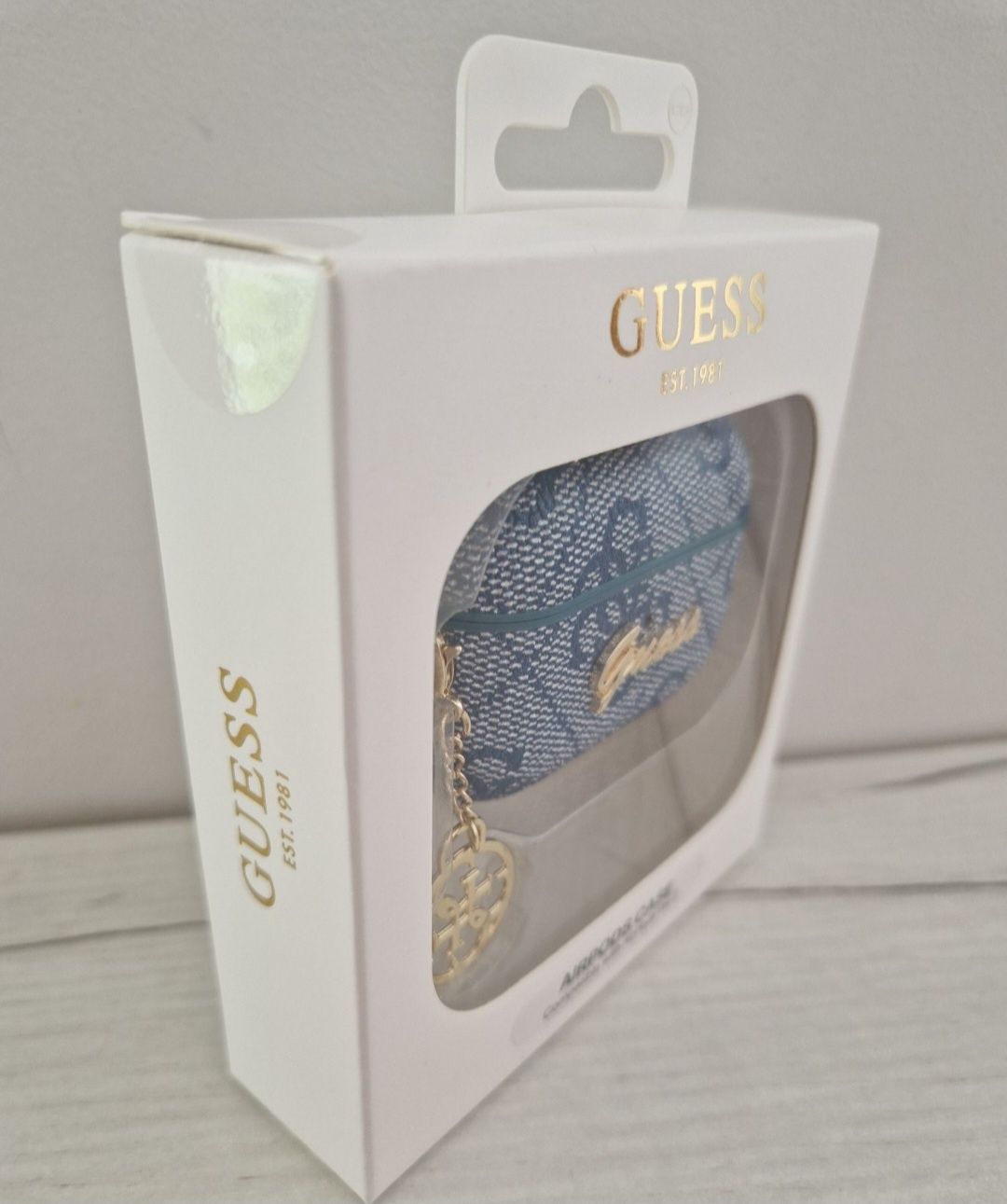 Oryginalne Etui GUESS 4G Charm Collection do Airpods Pro 2