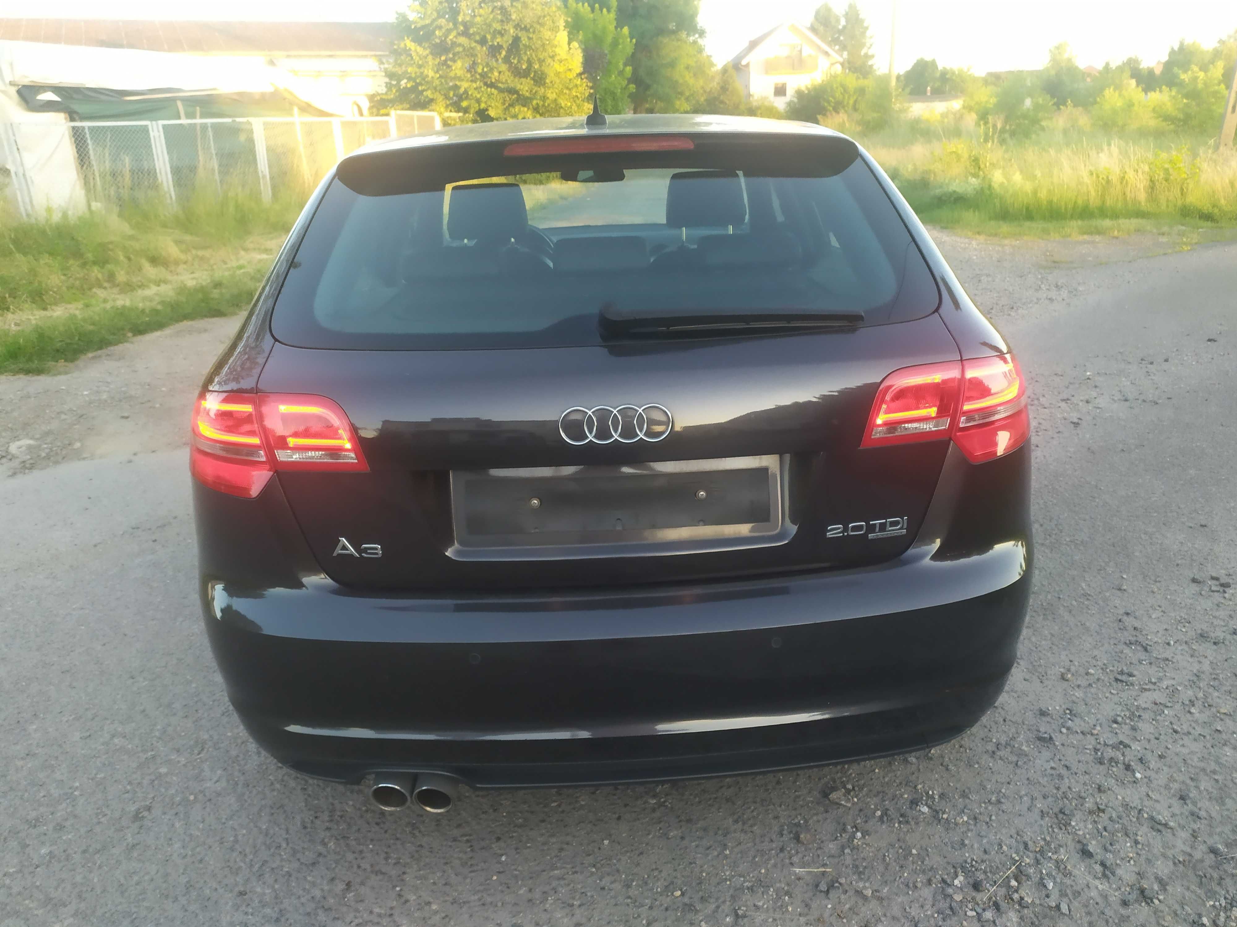 Audi A3 8P Lift 2.0TDi CR Quattro S-Line Ledy