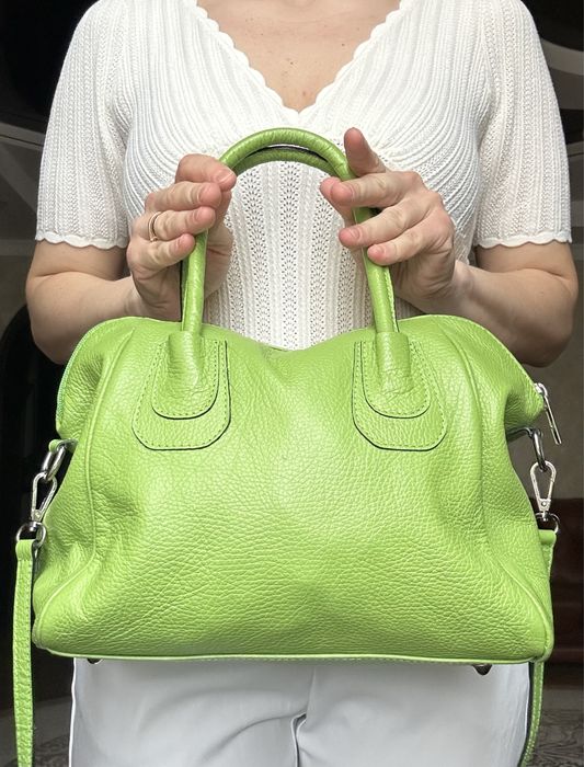 Кожаная сумка borse in pelle