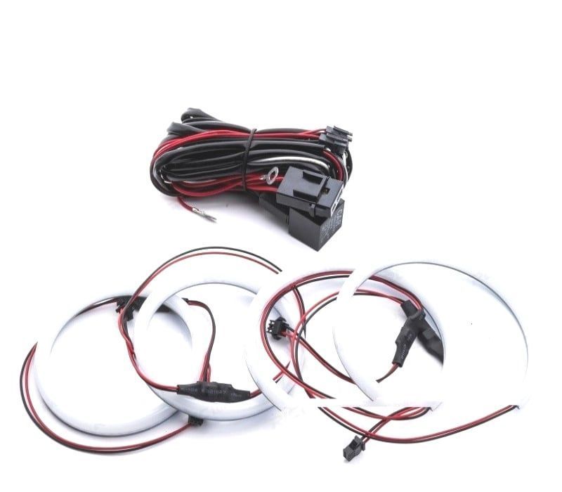 KIT ANGEL EYES FULL LEDS BMW E46 E36 E39 E38 FARÓL HALÓGENO