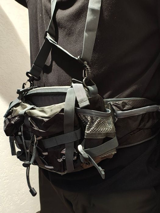 Функціональна сумка на пояс. Багатофункціональна та містка сумка