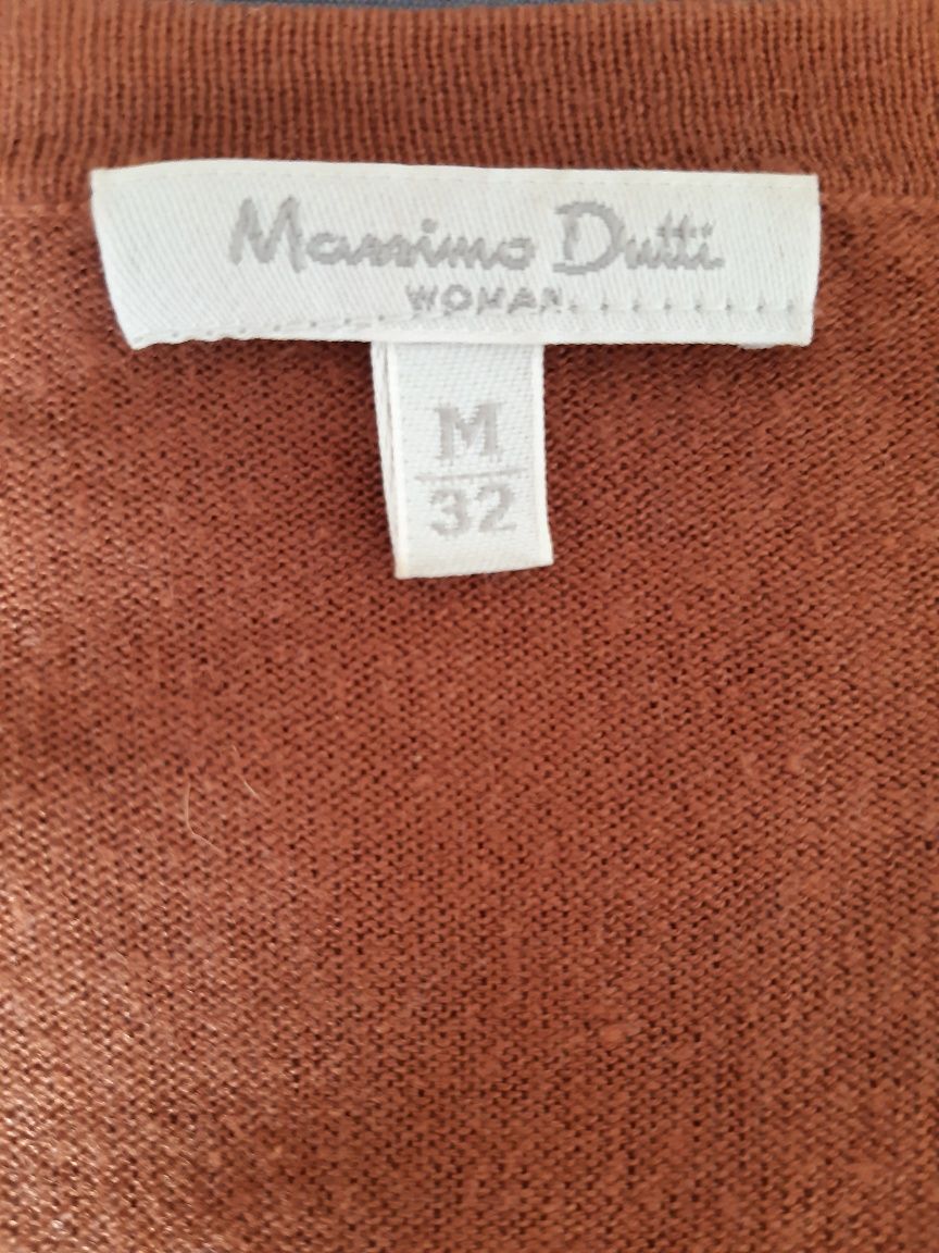 Sweter jedwab i kaszmir Massimo Dutti