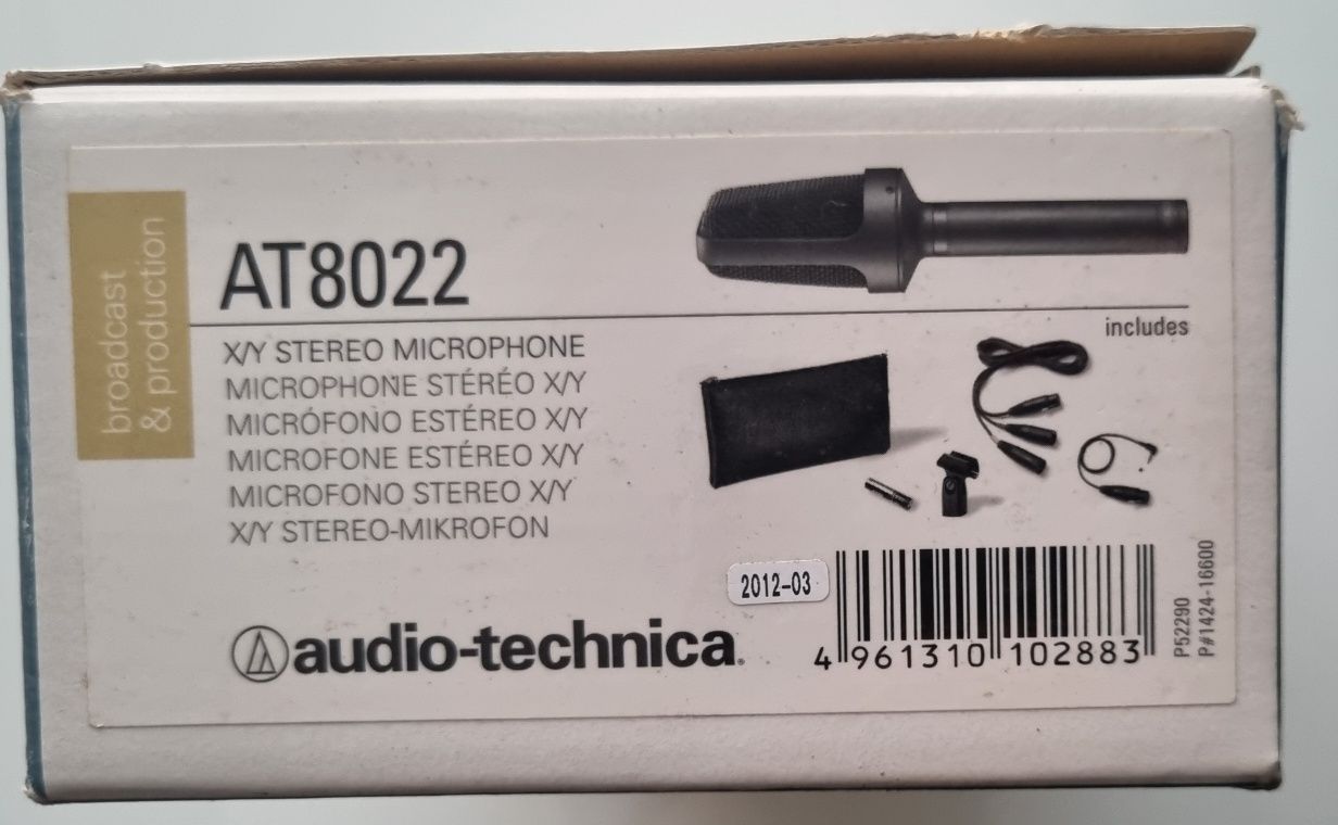 Profesjonalny Mikrofon Audiotechnica AT 8022
