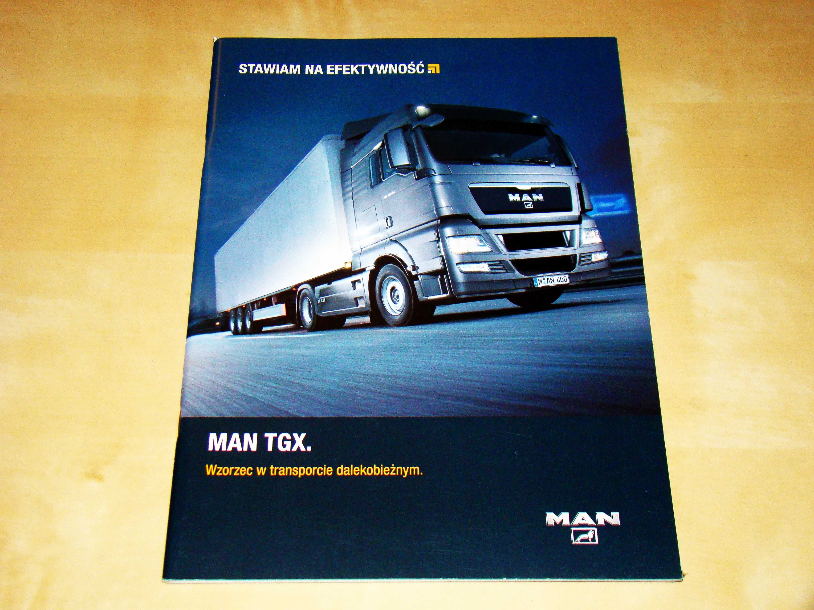 Prospekt Man TGX j.polski !