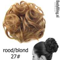 Резинка для волос, шиньон haar wrap rood-blond gs-q5 тон 27#