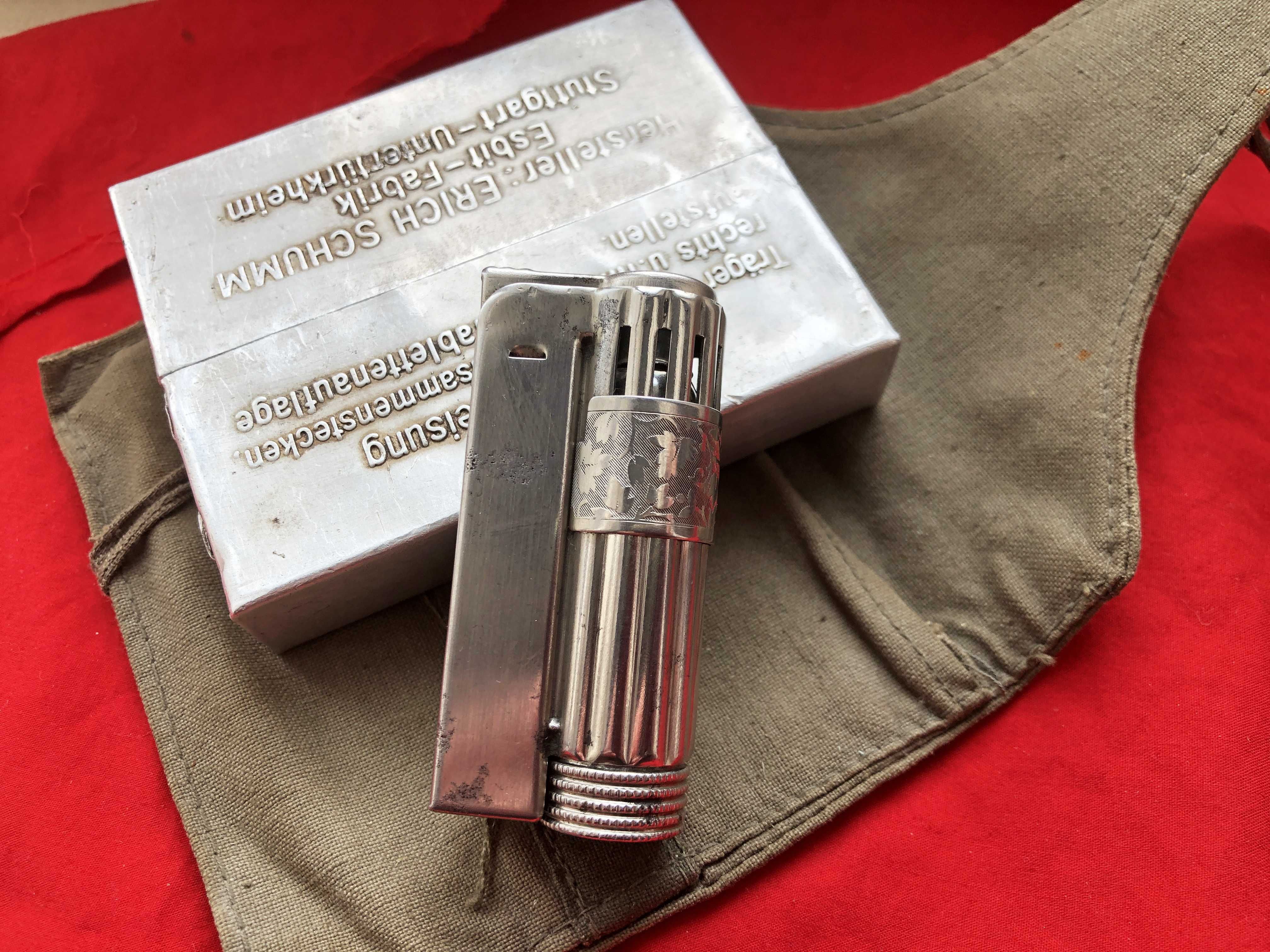 Зажигалка Вермахт IMCO 4700 Patent Austria/ 1945/ легенда с войны