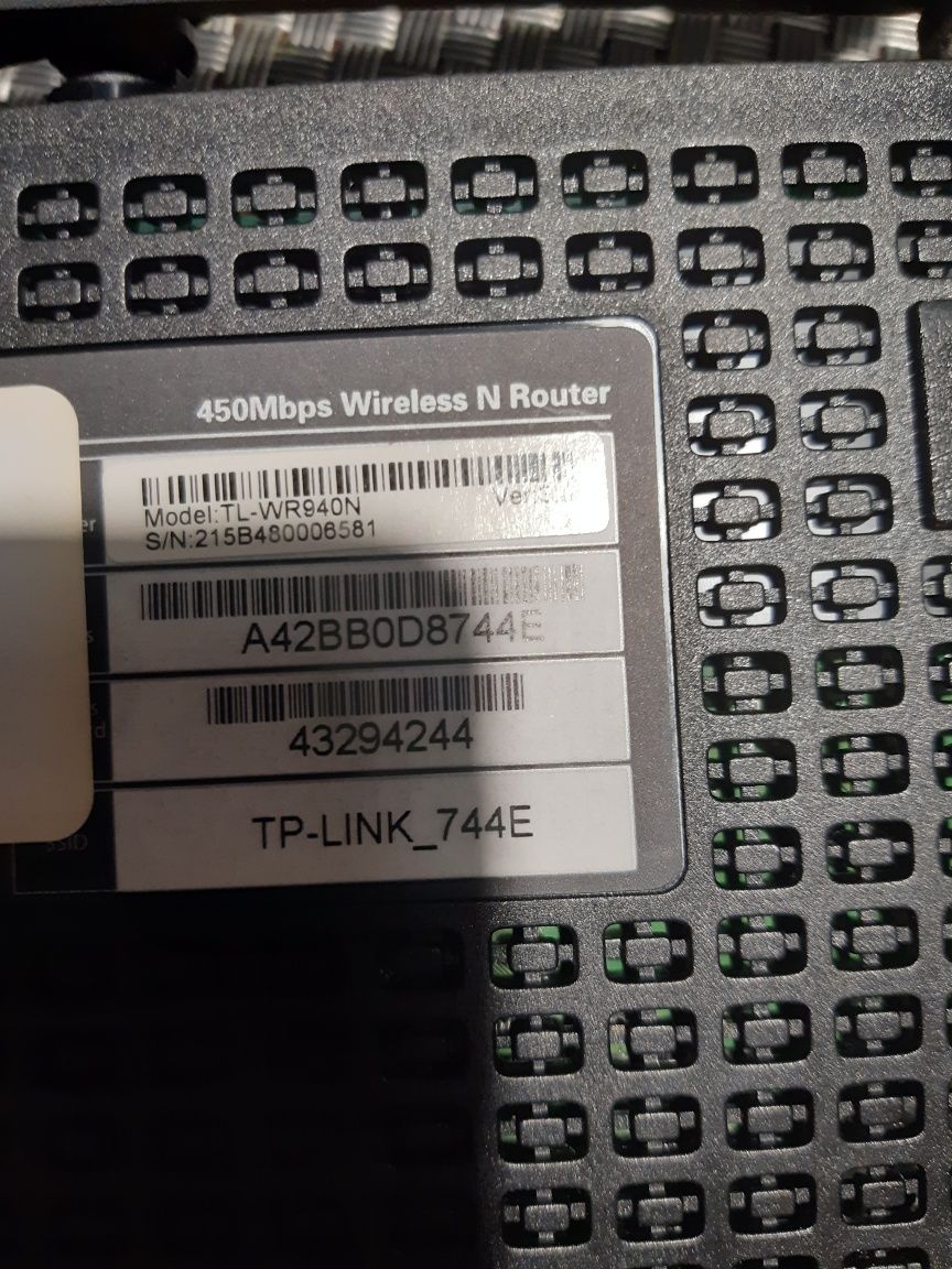 TP Link 450 Mbps Wireless N Router