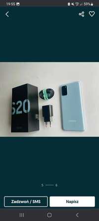 Samsunga galaxy s20 plus 5g  niebieski