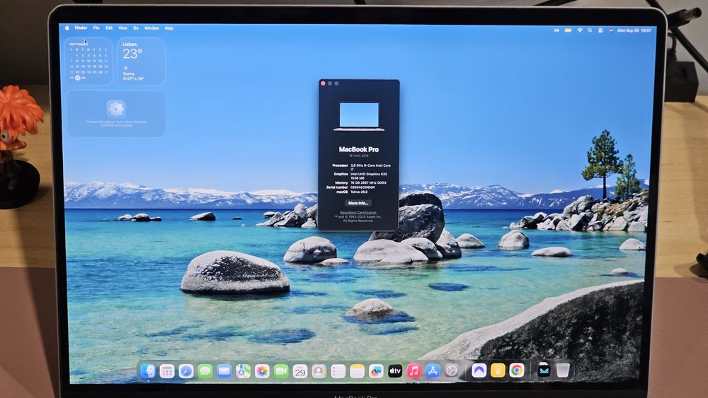 MacBook Pro 16" i7 | 16GB RAM | 512GB SSD | Retina