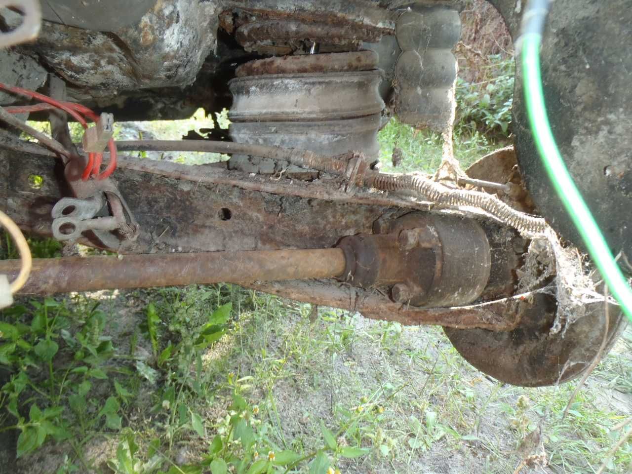 sprężyna guma usztywniająca odbój linka ręcznego fiat 126p maluch