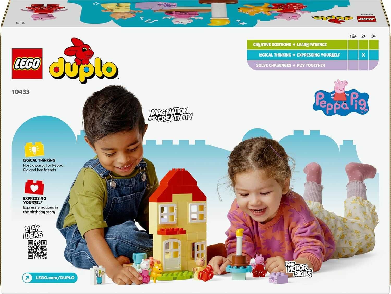 LEGO DUPLO - Urodzinowy domek Peppy 10433