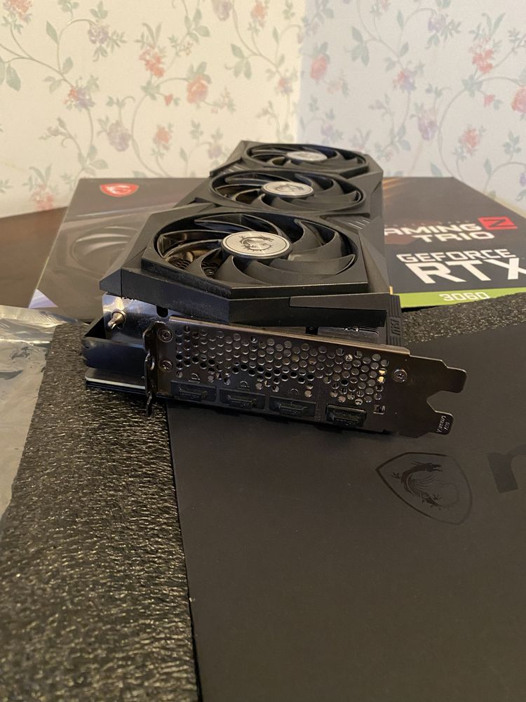 Відеокарта MSI GeForce RTX 3060 Gaming Z Trio 12G