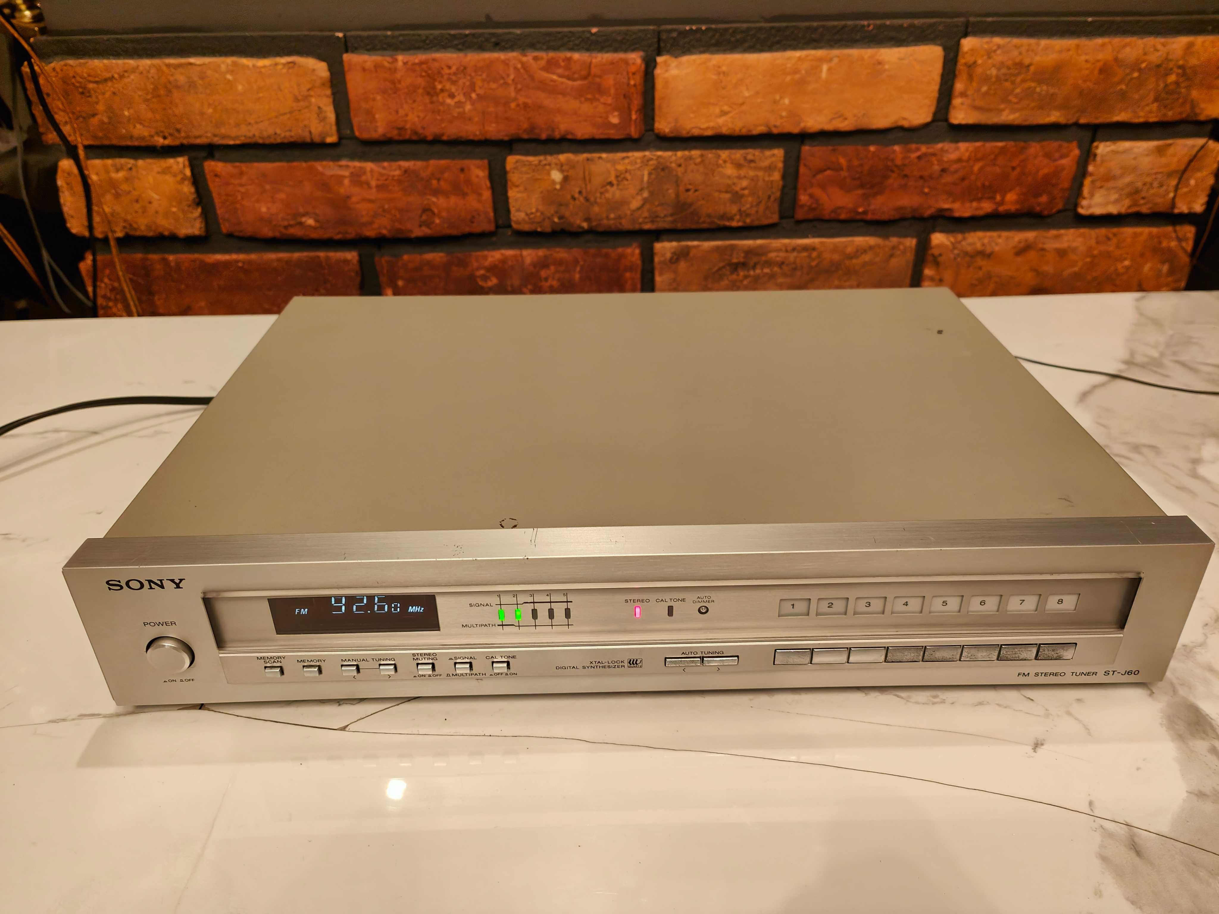 SONY ST-J60 ! Niezwykle rzadki tuner radiowy VINTAGE !