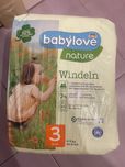 Babylove nature windeln DM