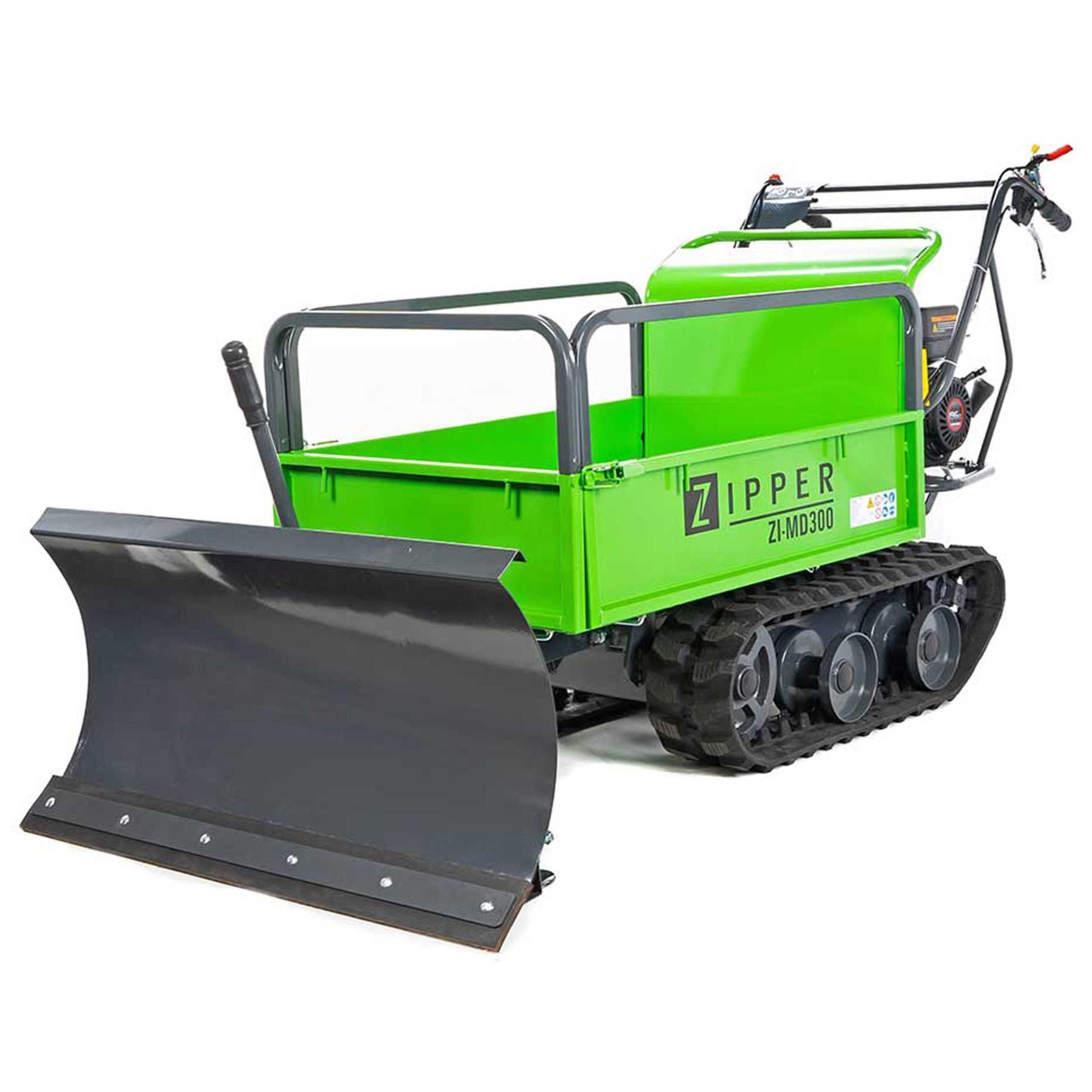 Wozidło z pługiem 300kg ładowności ZIPPER ZI-MD300 ogród