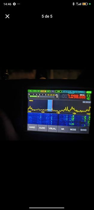 Receptor digital sdr de radioamador