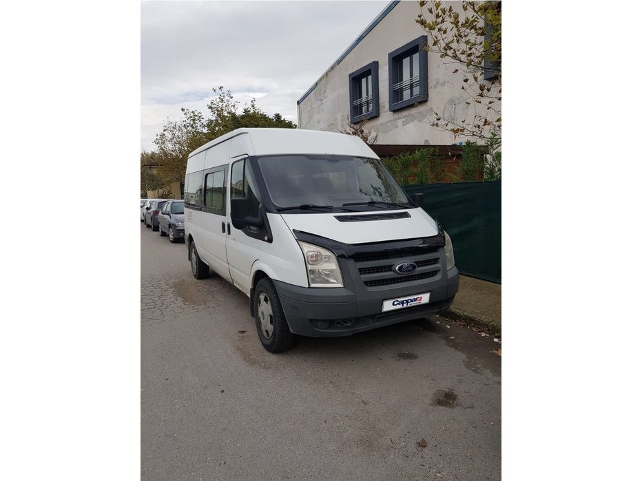 Ford Transit 2006-2014 Дефлектор капота (мухобойка) EuroCap