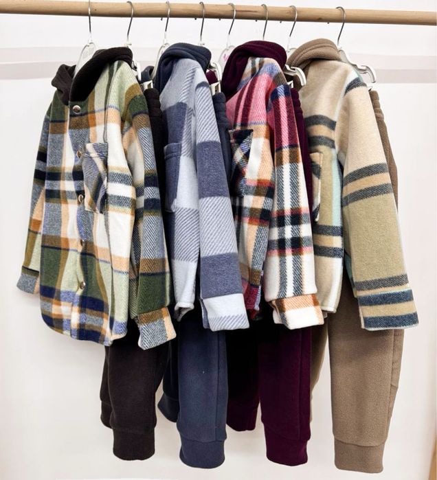 Дитячі теплі костюми та ромпери (фліс полар)