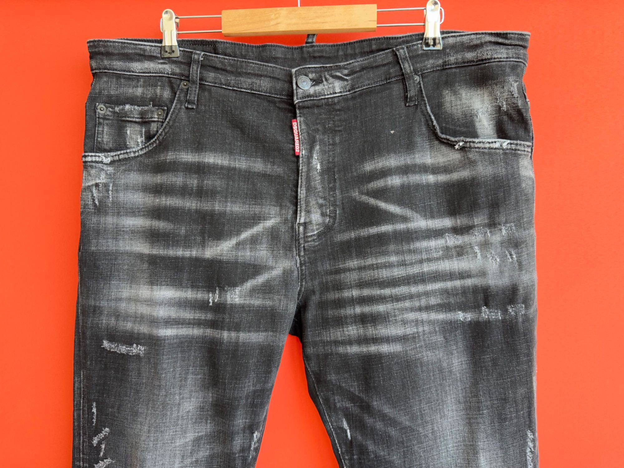 ??? Dsquared2 Оригінал чоловічі джинси штани розмір 54 w38