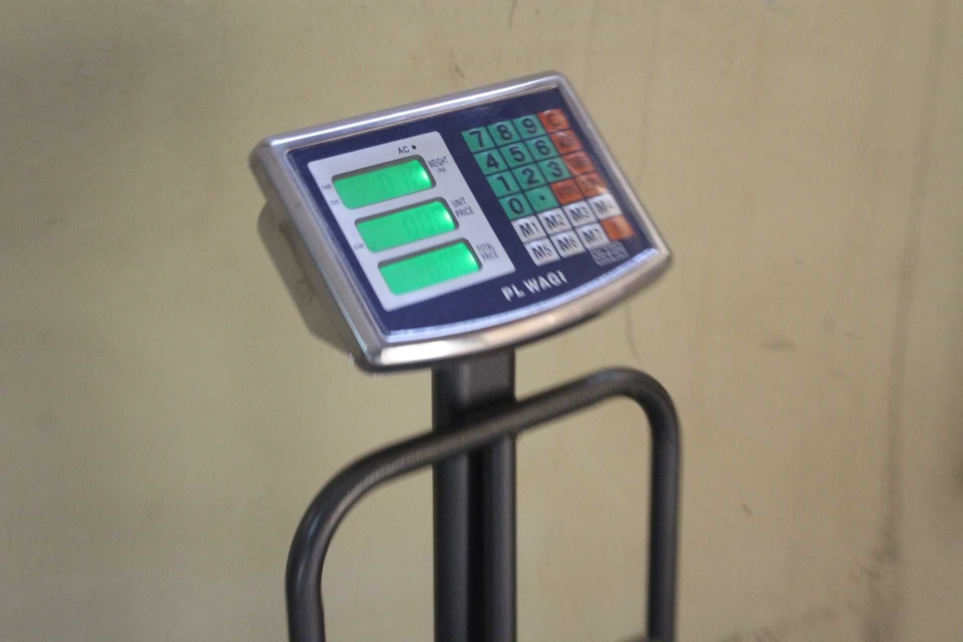 Waga Magazynowa Elektroniczna Sklepowa LCD 150kg Platformowa Towarowa