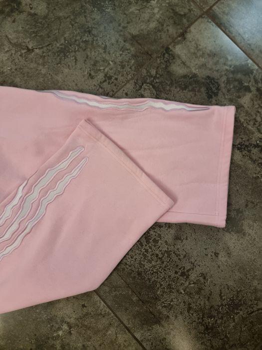 Штани під стиль Monster Enegry Strawberry Dreams, рожеві, широкі