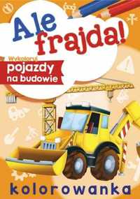 Ale frajda! Wykoloruj pojazdy na budowie