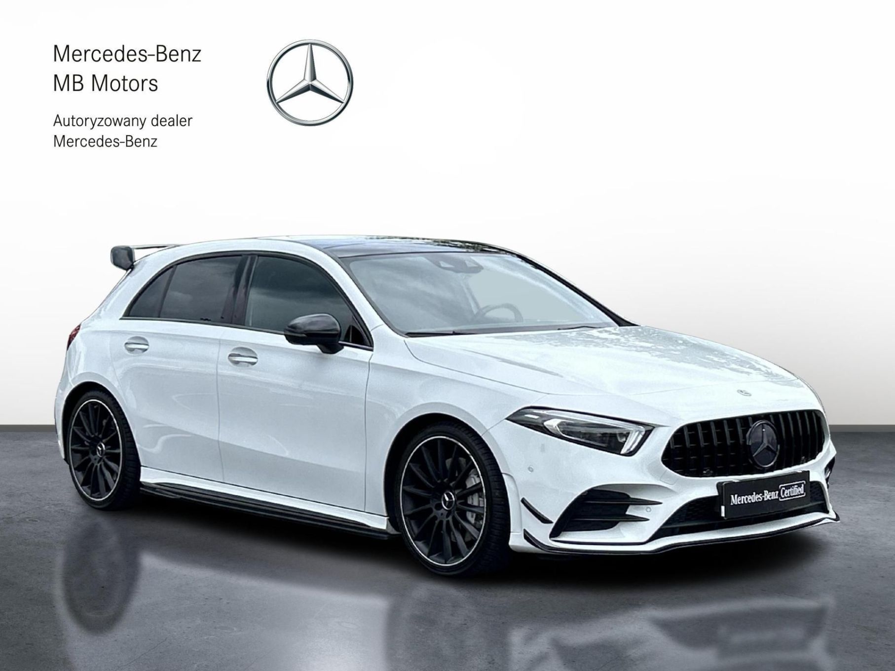 Mercedes-Benz Klasa A A35 AMG, od dealera, salon PL, FV23%, Kamera 360°, pakiet AERO, NIGHT