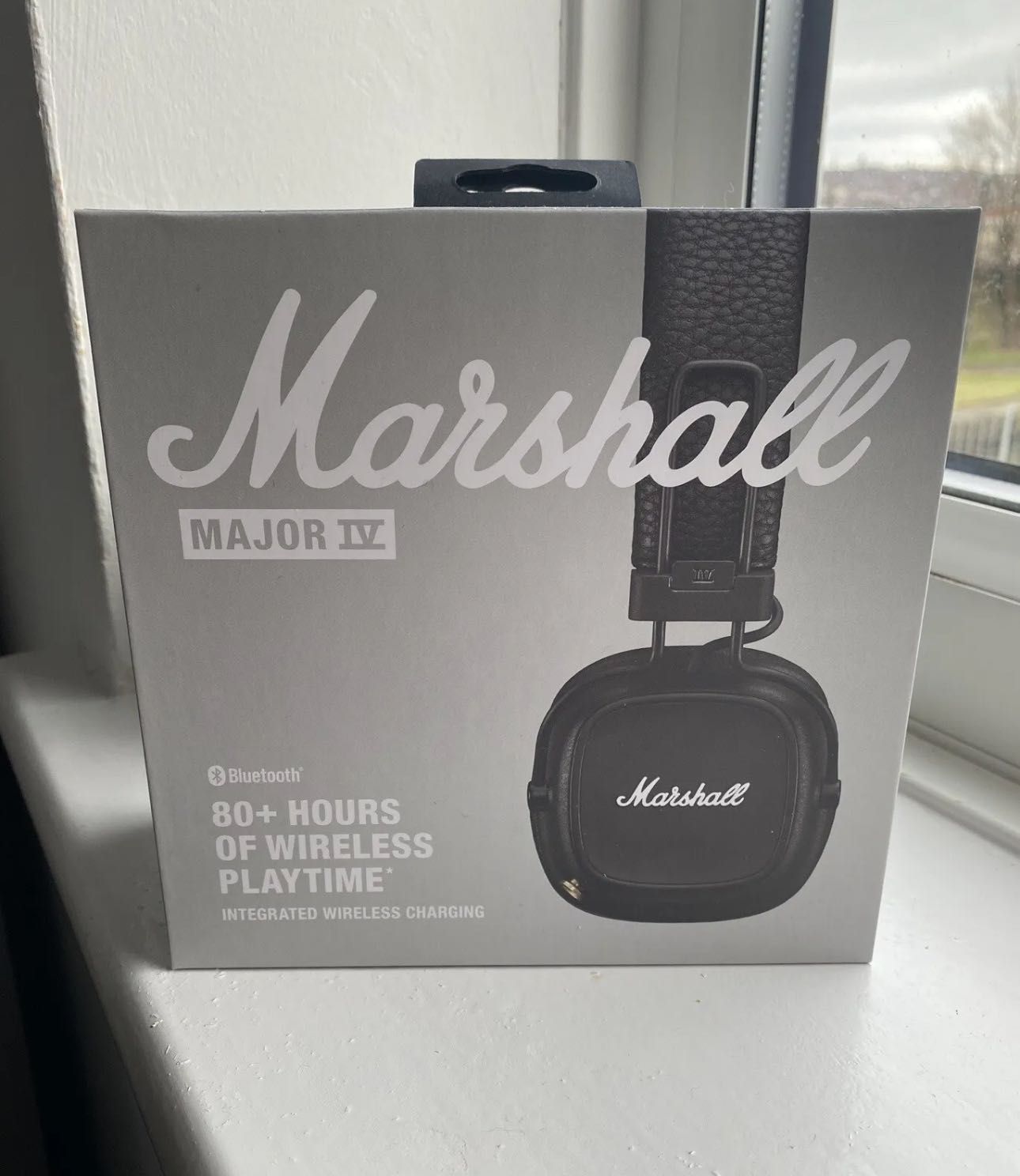 Навушники маршал. Marshall Major IV Headphones Bluetooth black.